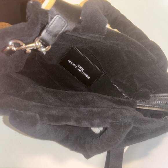 Marc Jacobs Medium Faux Fur Soft Tote Bag - Picture 3 of 6